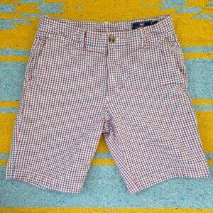 Vineyard Vines Breaker Shorts Gingham Seersucker Men's 30